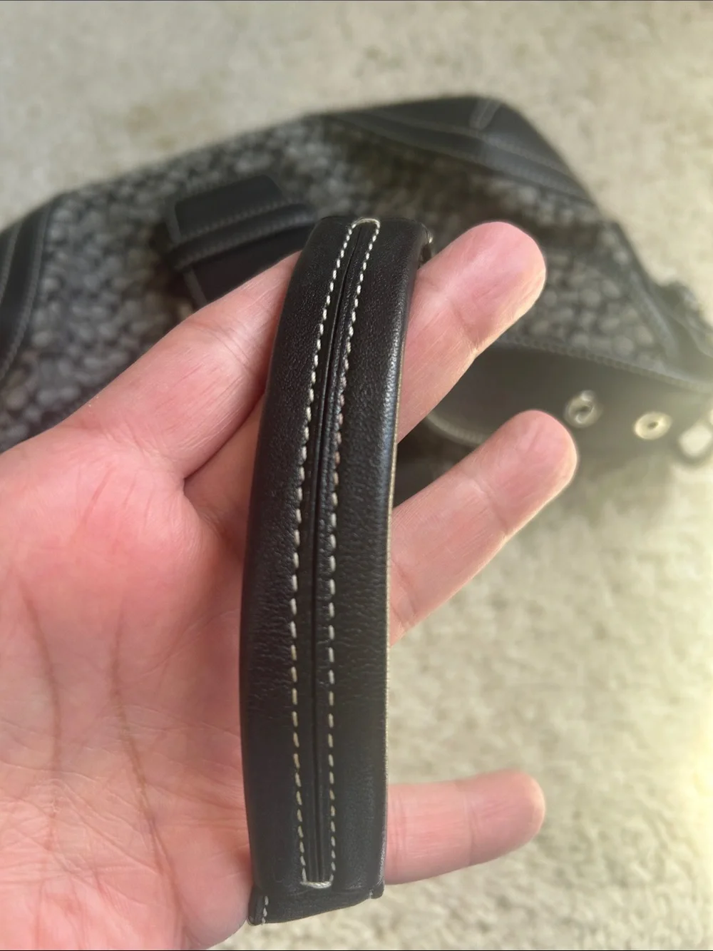 Vintage coach soho Shoulder Bag 6818 black canvas - Picture 12 of 13